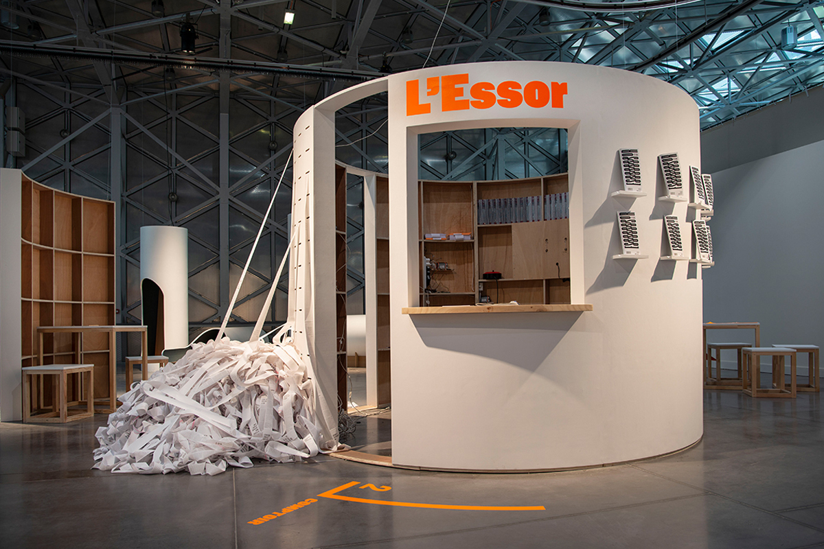 photo of the installation