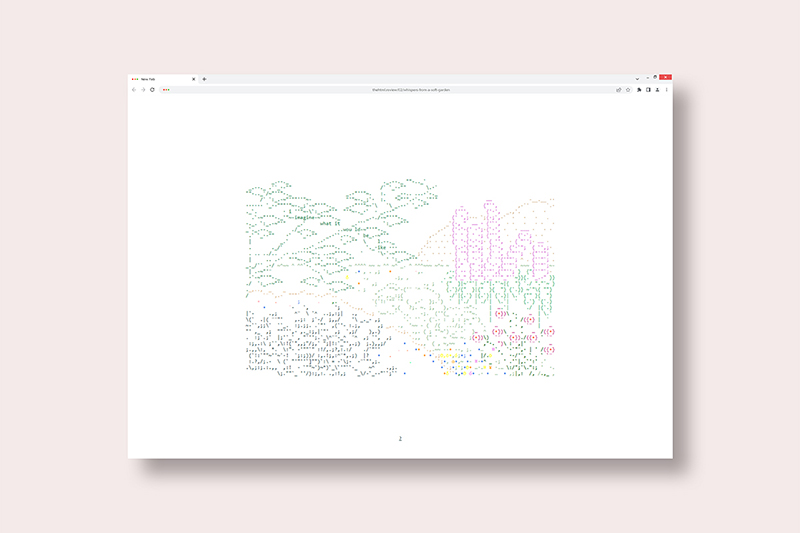 screenshot of the project